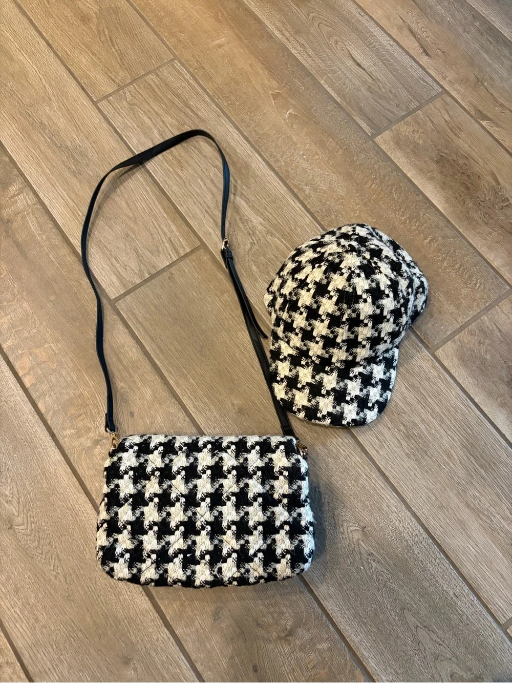 H&M tweed crossbody